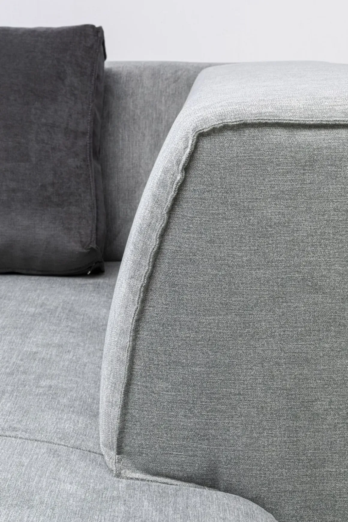 Soffmodul Infinity - Grå Höger, 182cm - KARE Design