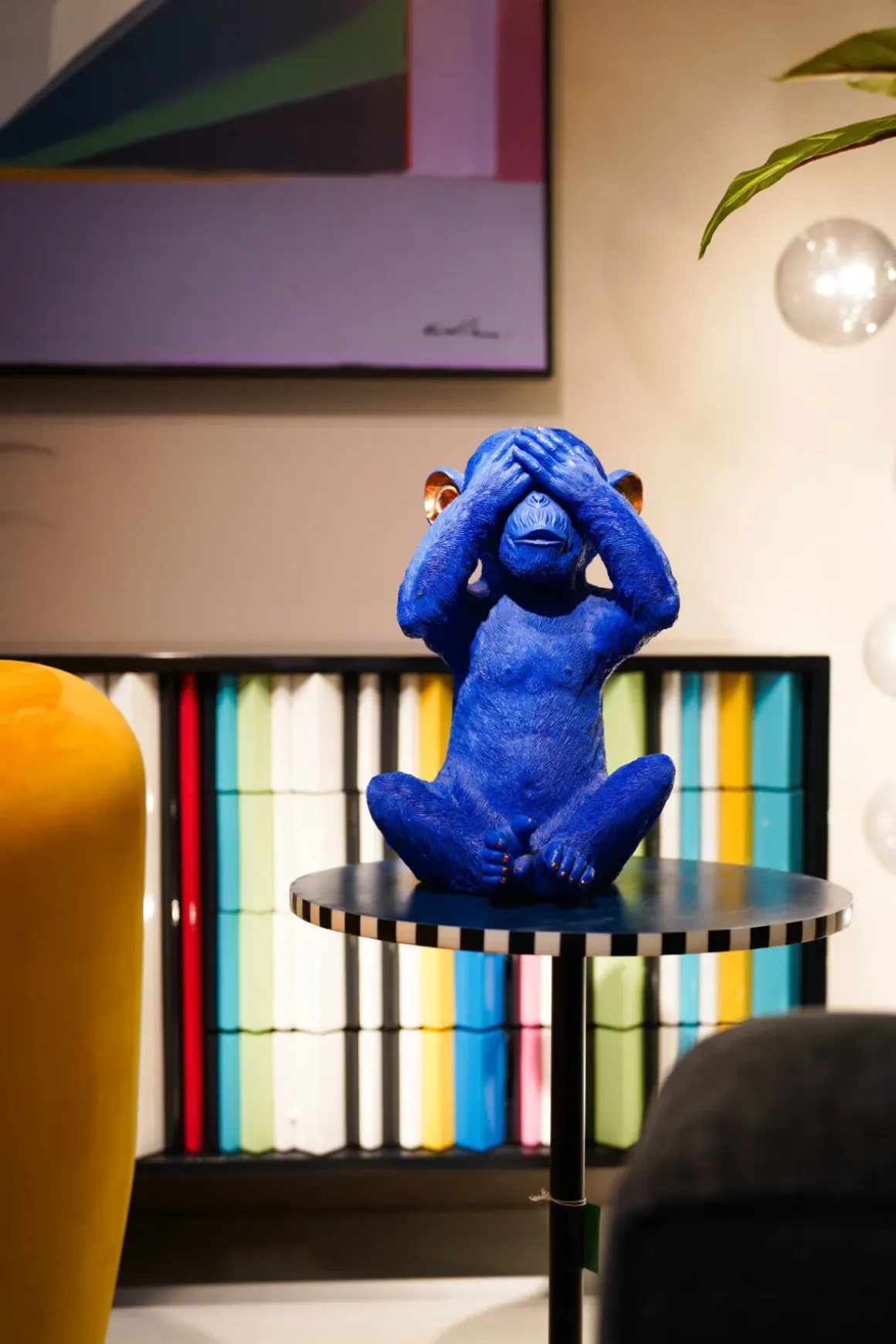 Sparbössa Monkey Mizaru Blå - KARE Design