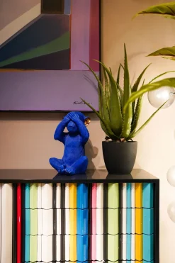 Sparbössa Monkey Mizaru Blå - KARE Design