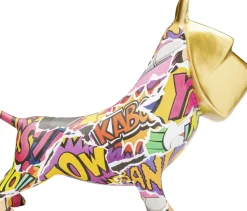 Spargris Graffiti Pixel Dog, 26cm - KARE Design