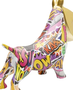 Spargris Graffiti Pixel Dog, 26cm - KARE Design