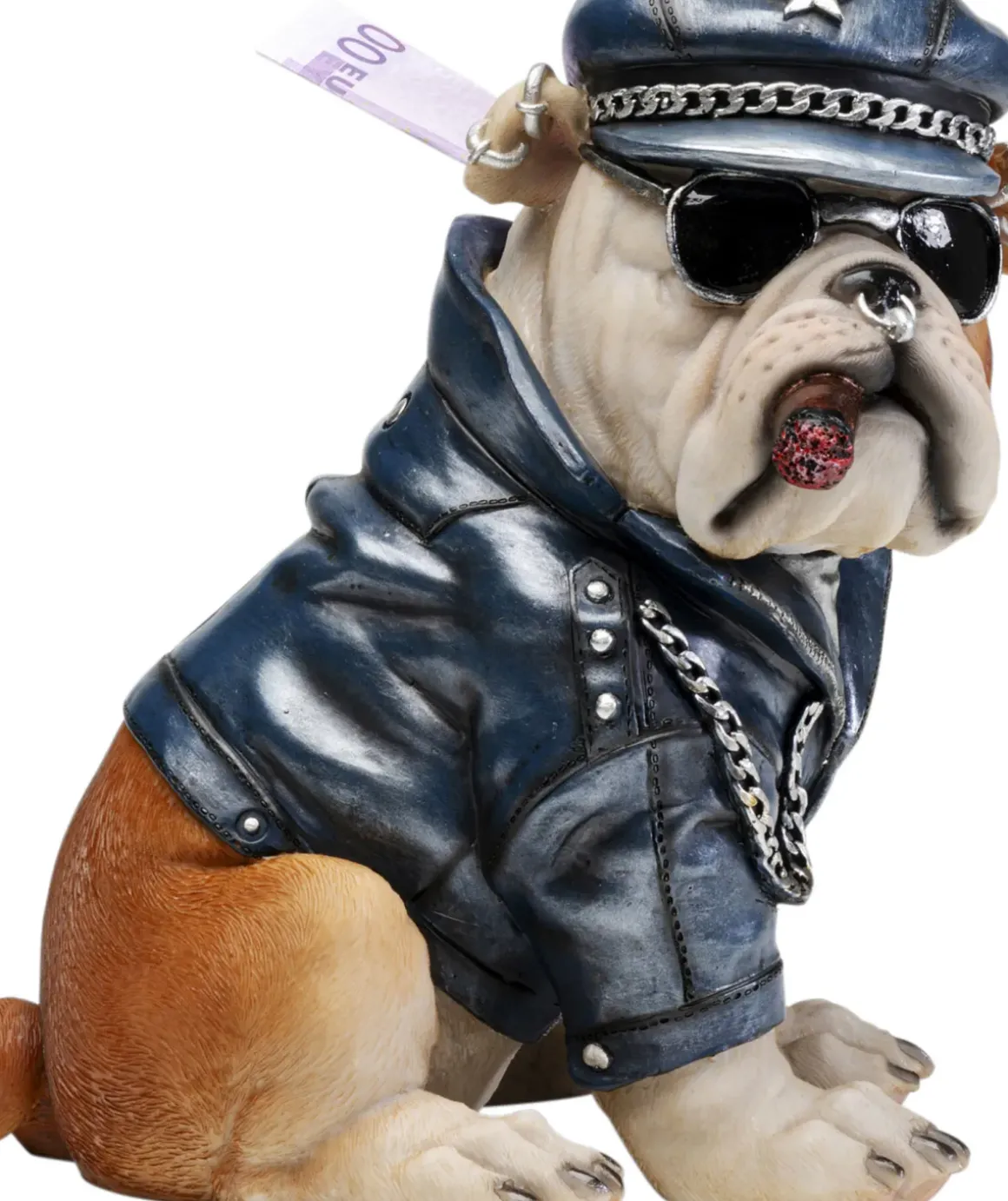 Spargris Punk Dog, 22cm - KARE Design