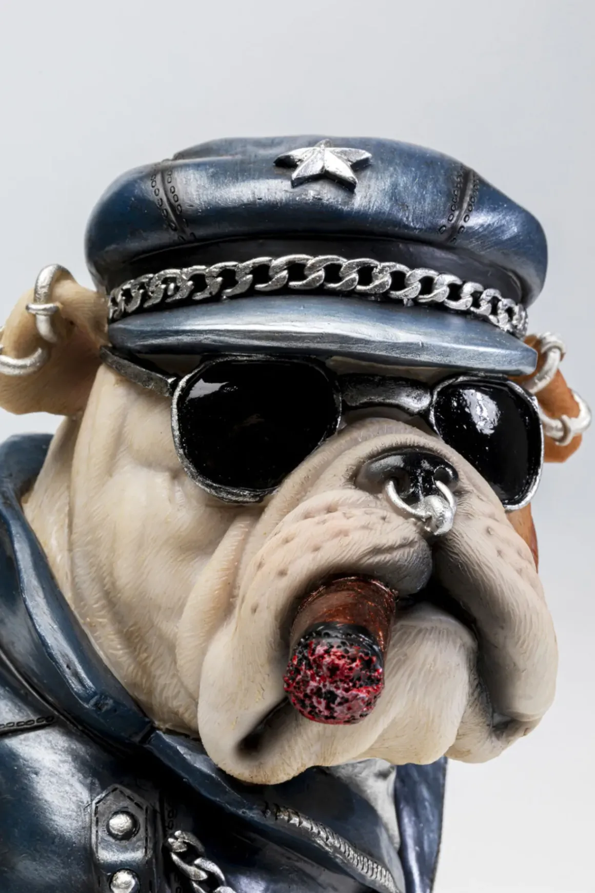 Spargris Punk Dog, 22cm - KARE Design