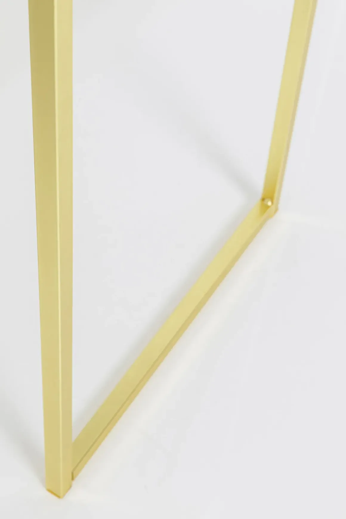 Spegel Alice - Svart/Mässing, 175x32cm - KARE Design