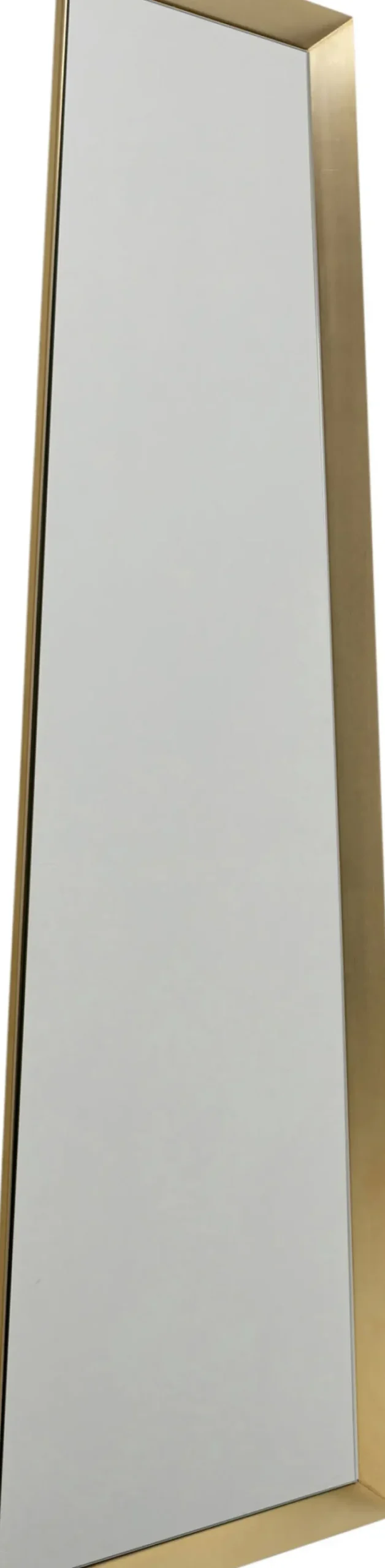 Spegel Arezzo Trapez - Mässing, 160x 65(45)cm - KARE Design