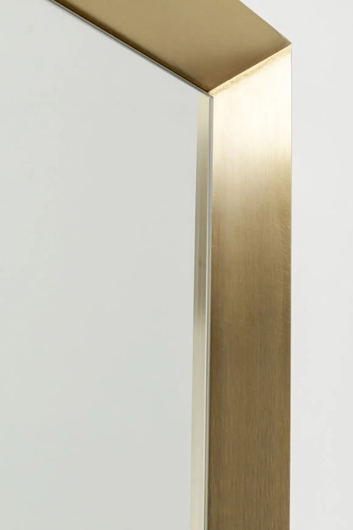 Spegel Arezzo Trapez - Mässing, 160x 65(45)cm - KARE Design