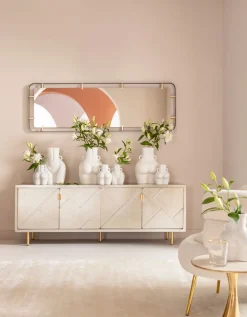 Spegel Betsy Ram Metal 55x165cm - KARE Design