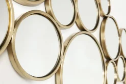 Spegel Bubbles - Mässing, 93x138cm - KARE Design