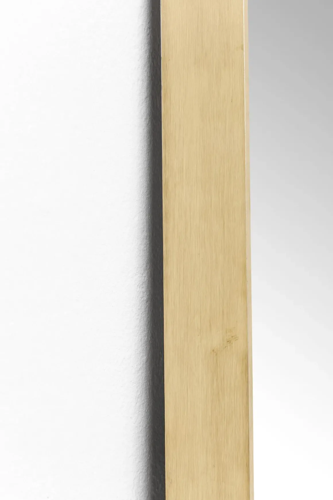 Spegel Curve - Ram i Borsstad Mässing, 200x70cm - KARE Design
