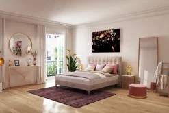 Spegel Curve Rectangular Koppar 70x200cm - KARE Design