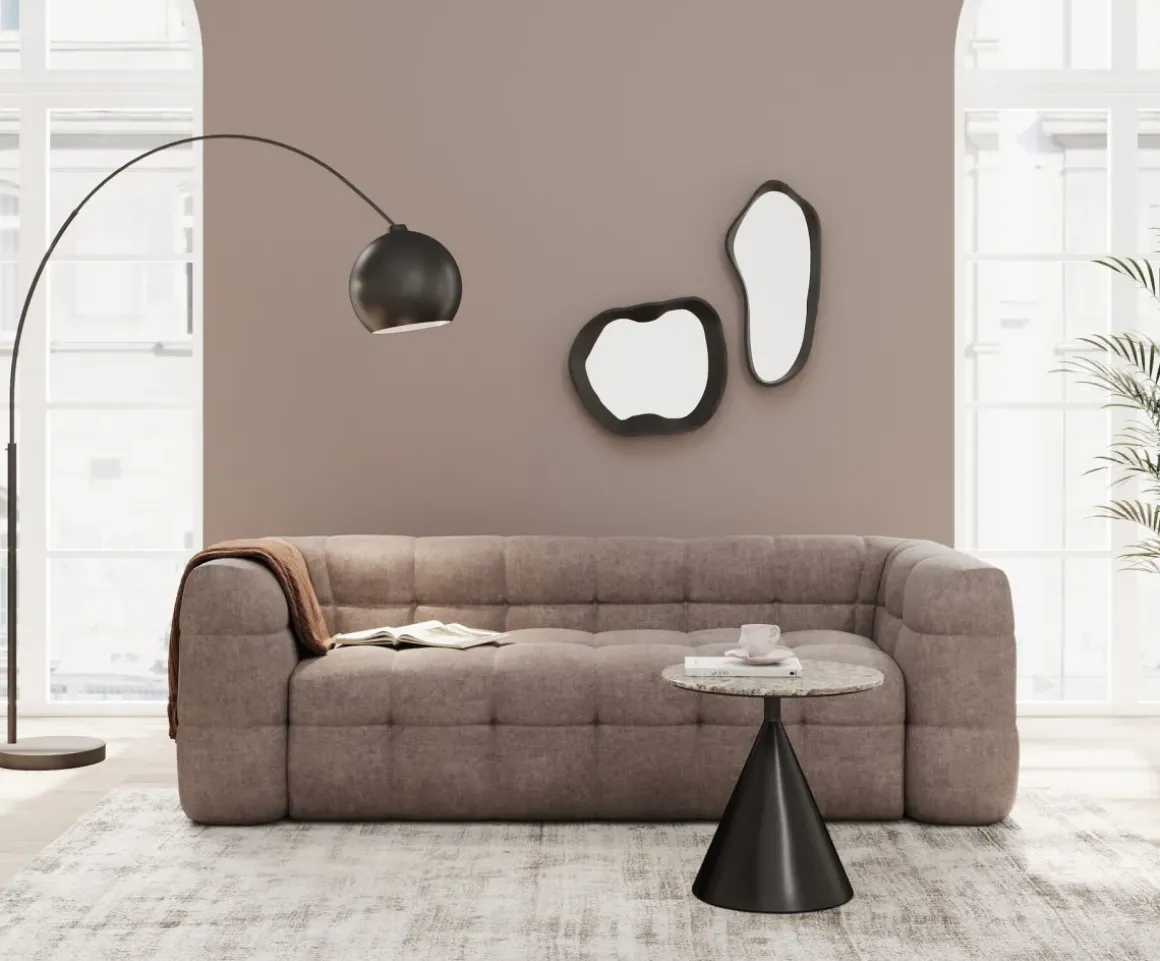 Spegel Dynamic - Svart, 61x29cm - KARE Design