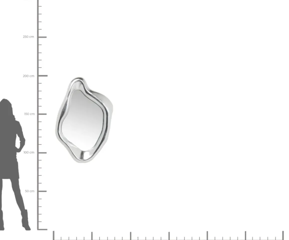 Spegel Hologram Silver, 119x76 - KARE Design