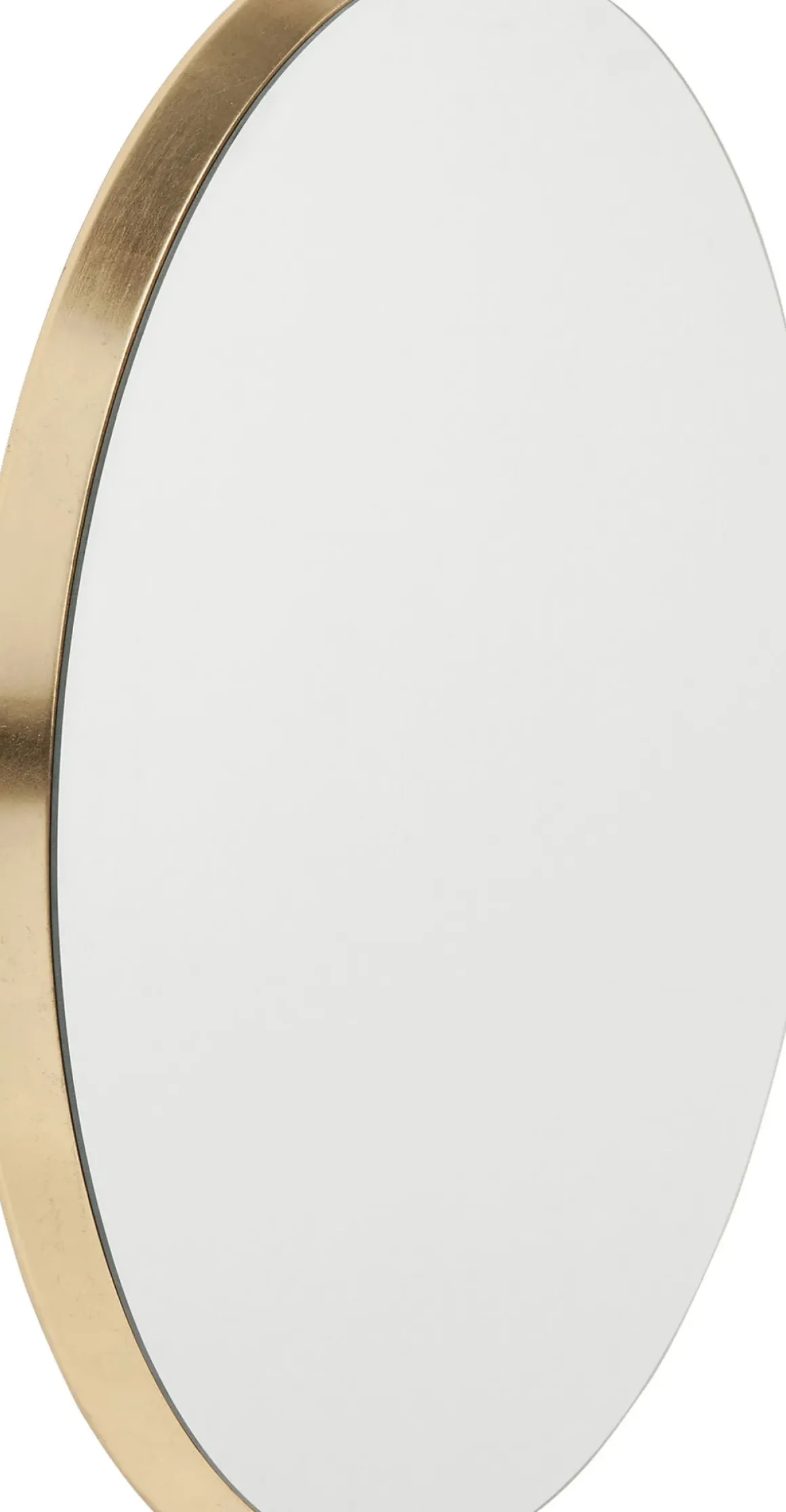 Spegel Jetset Guld - Rund Spegel, Ø73 - KARE Design