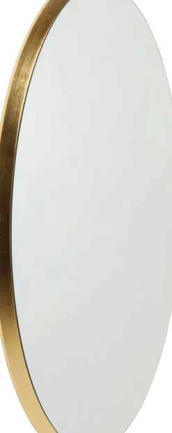 Spegel Jetset Oval Guld, 94x64cm - KARE Design