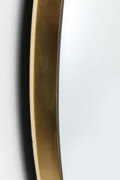 Spegel Jetset Oval Guld, 94x64cm - KARE Design