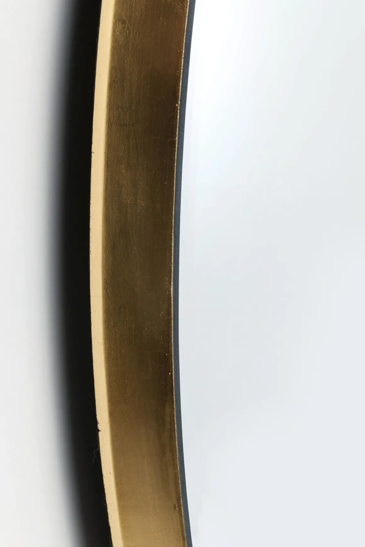 Spegel Jetset Oval Guld, 94x64cm - KARE Design