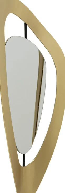 Spegel Metro - Mässing, 105x57cm - KARE Design
