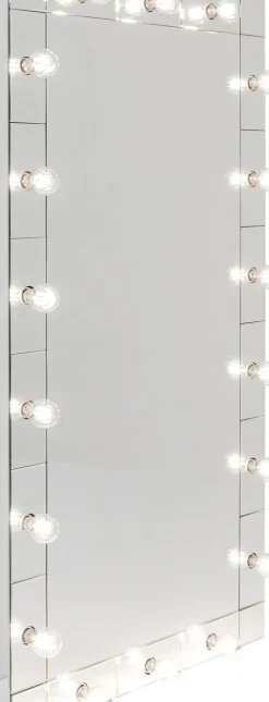 Spegel Mirror Make Up - Väggspegel med Belysning, 180x60cm - KARE Design