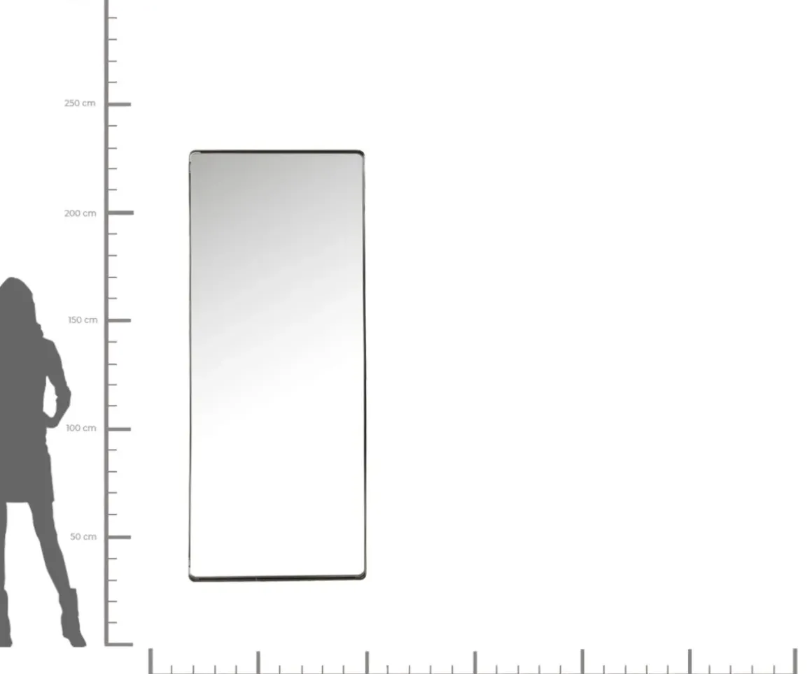 Spegel Ombra Svart Ram, 200x80cm - KARE Design