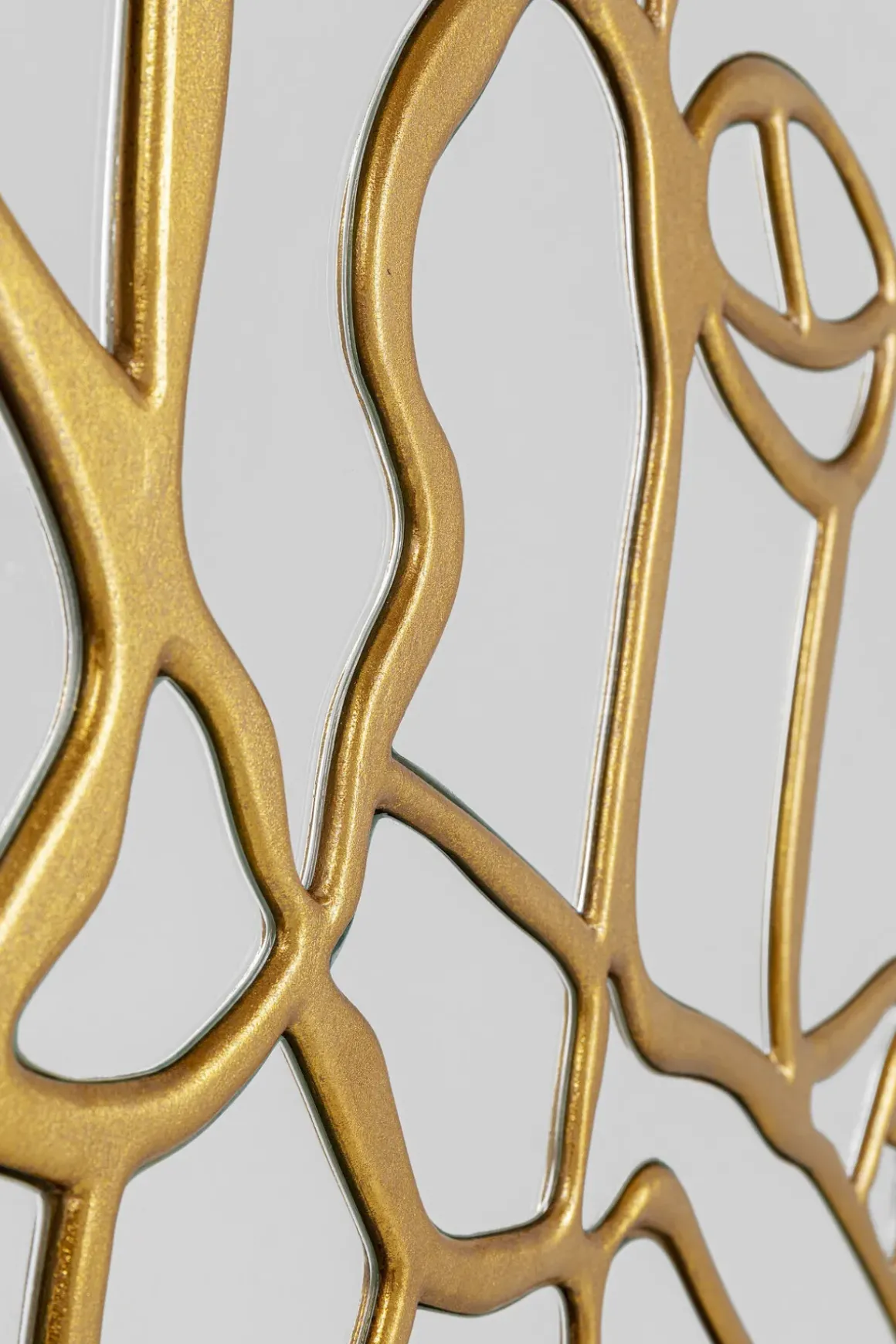 Spegel Pieces - Guld, Ø100cm - KARE Design