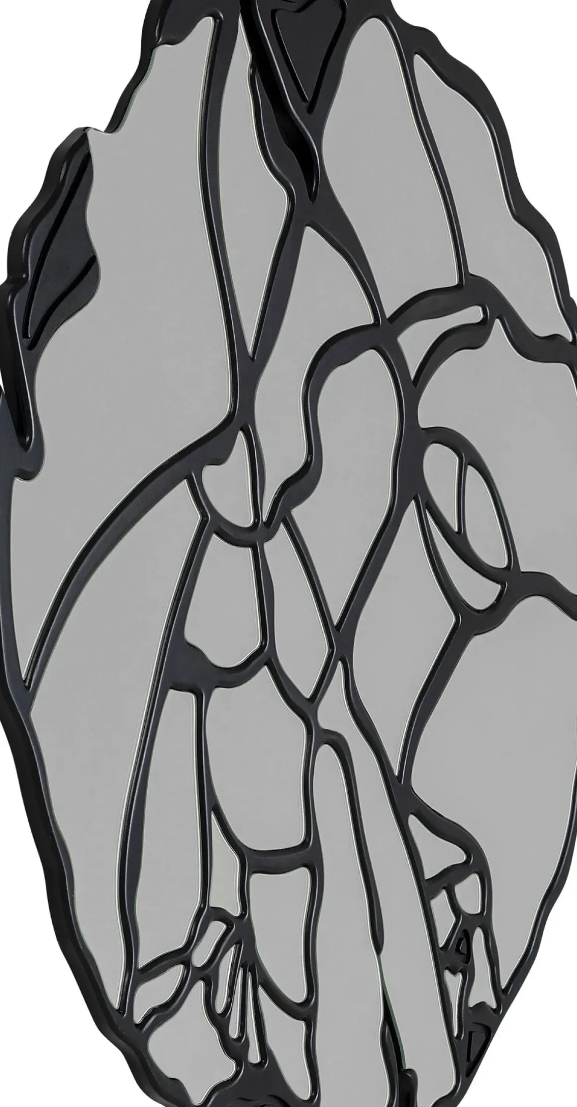Spegel Pieces - Svart, Ø100cm - KARE Design