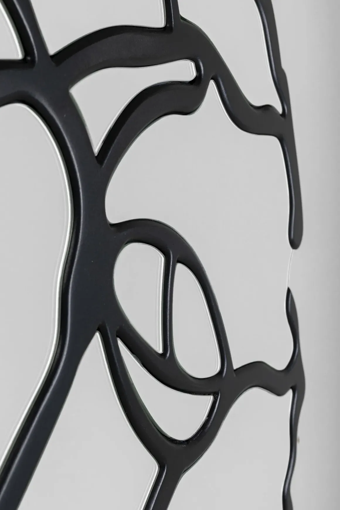 Spegel Pieces - Svart, Ø100cm - KARE Design