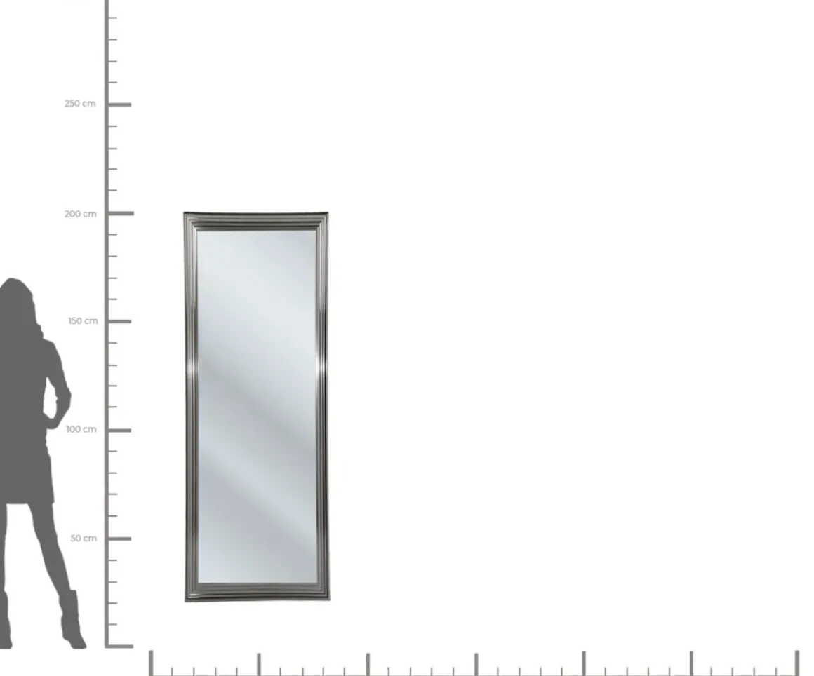 Spegel Ram Eve Silver 180x90cm - KARE Design