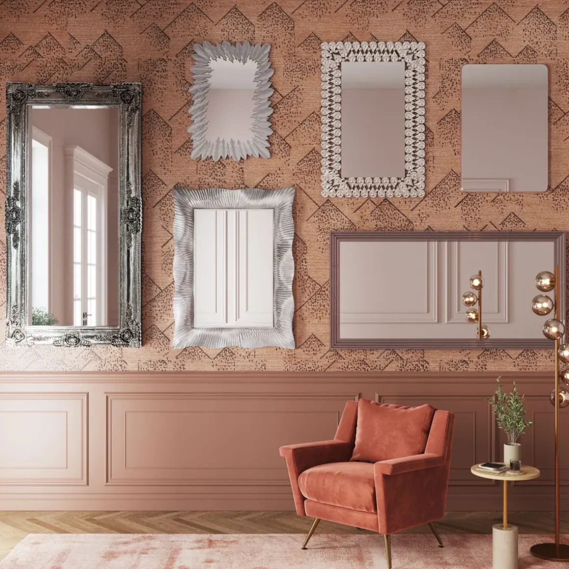 Spegel Royal Residence 203x104cm - KARE Design