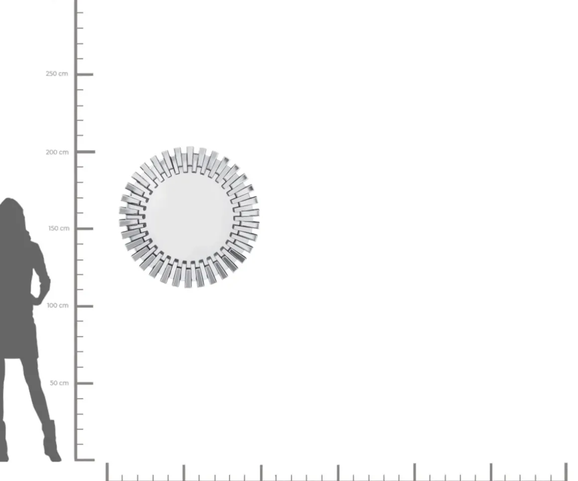 Spegel Sprocket Ø92cm - KARE Design