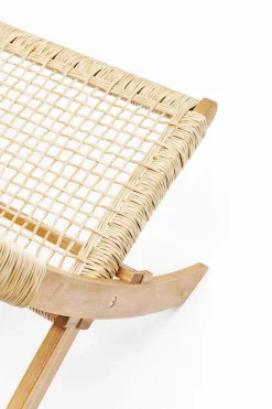 Stol Copacabana - Ihopfällbar Loungefåtölj Trä - KARE Design