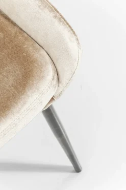 Stol East Side - Sammet Champagne - KARE Design