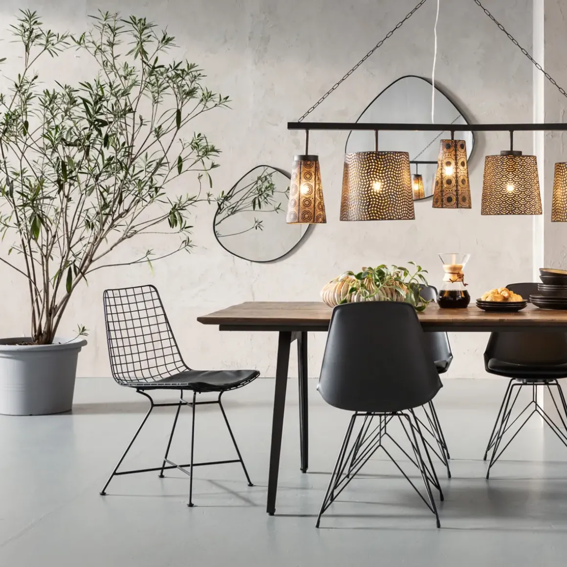 Stol Grid Svart - KARE Design