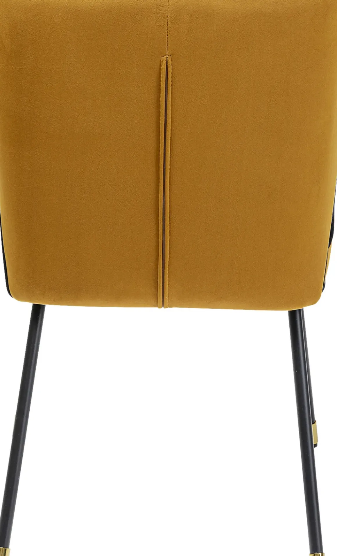 Stol Irina - Brungul Sammet - KARE Design