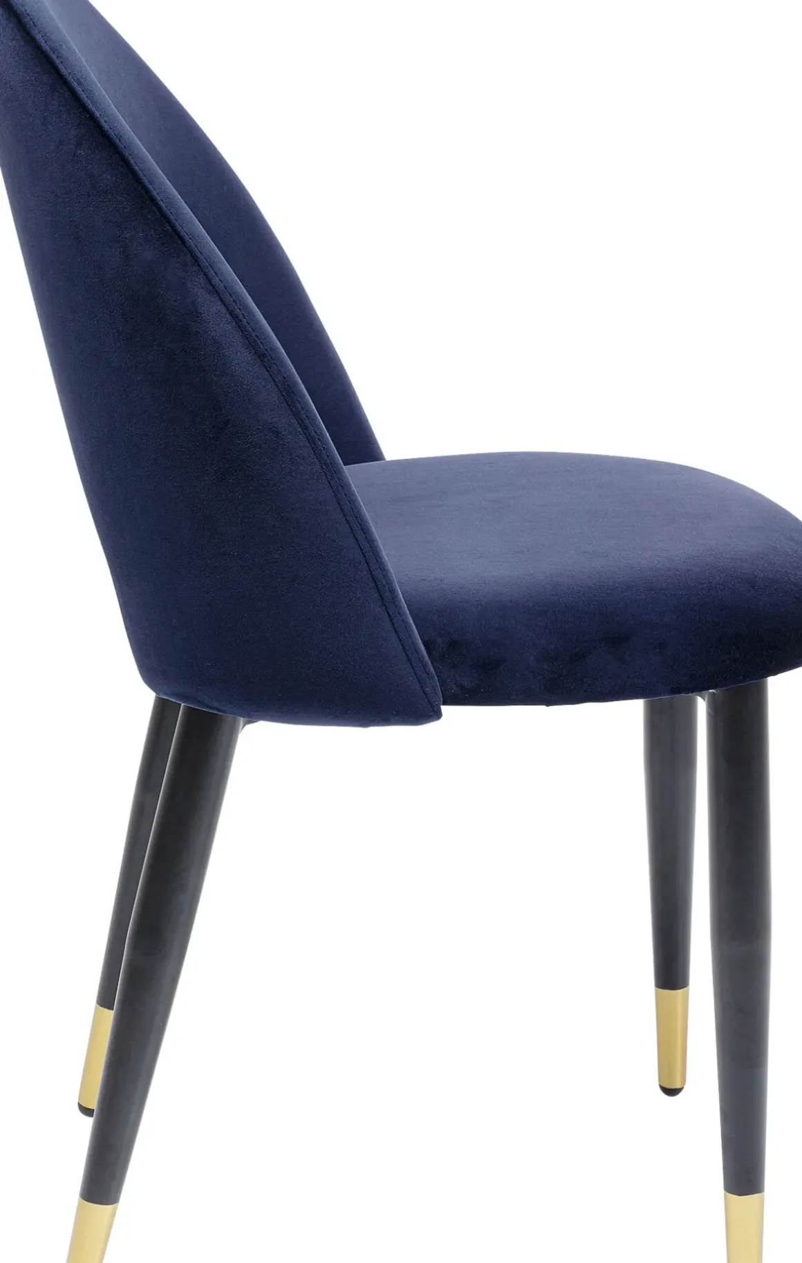 Stol Iris - Sammet Blå, 2 set - KARE Design
