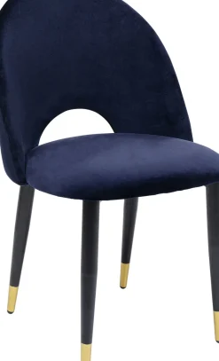 Stol Iris - Sammet Blå, 2 set - KARE Design