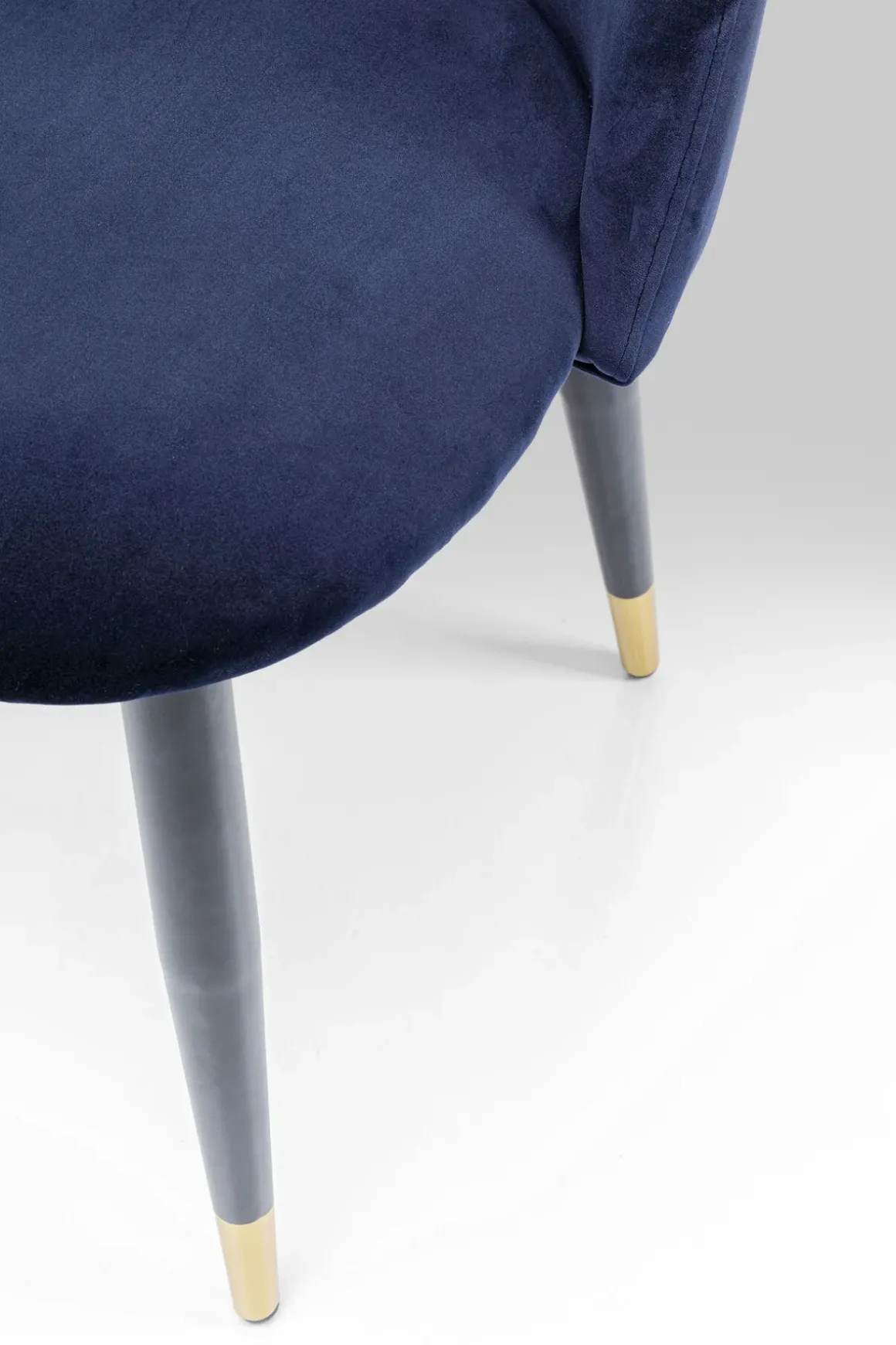 Stol Iris - Sammet Blå, 2 set - KARE Design