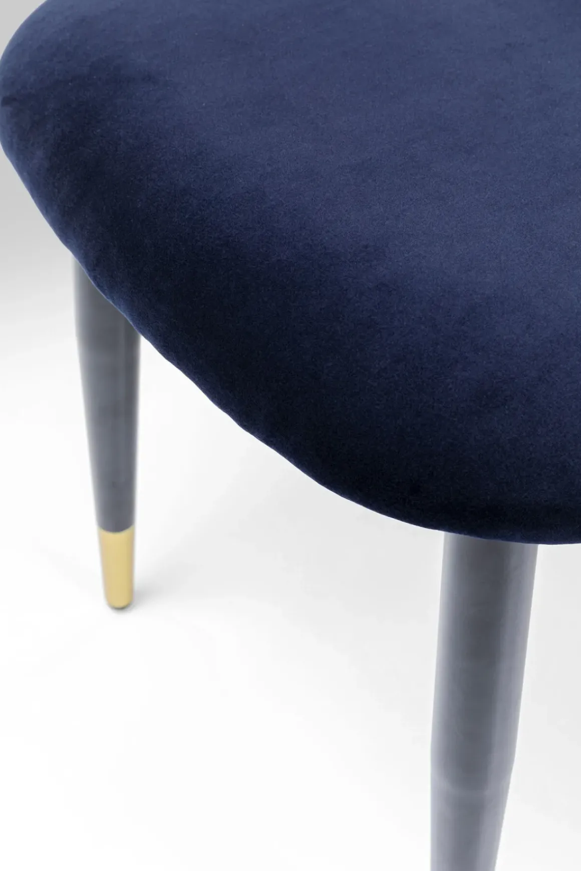 Stol Iris - Sammet Blå, 2 set - KARE Design