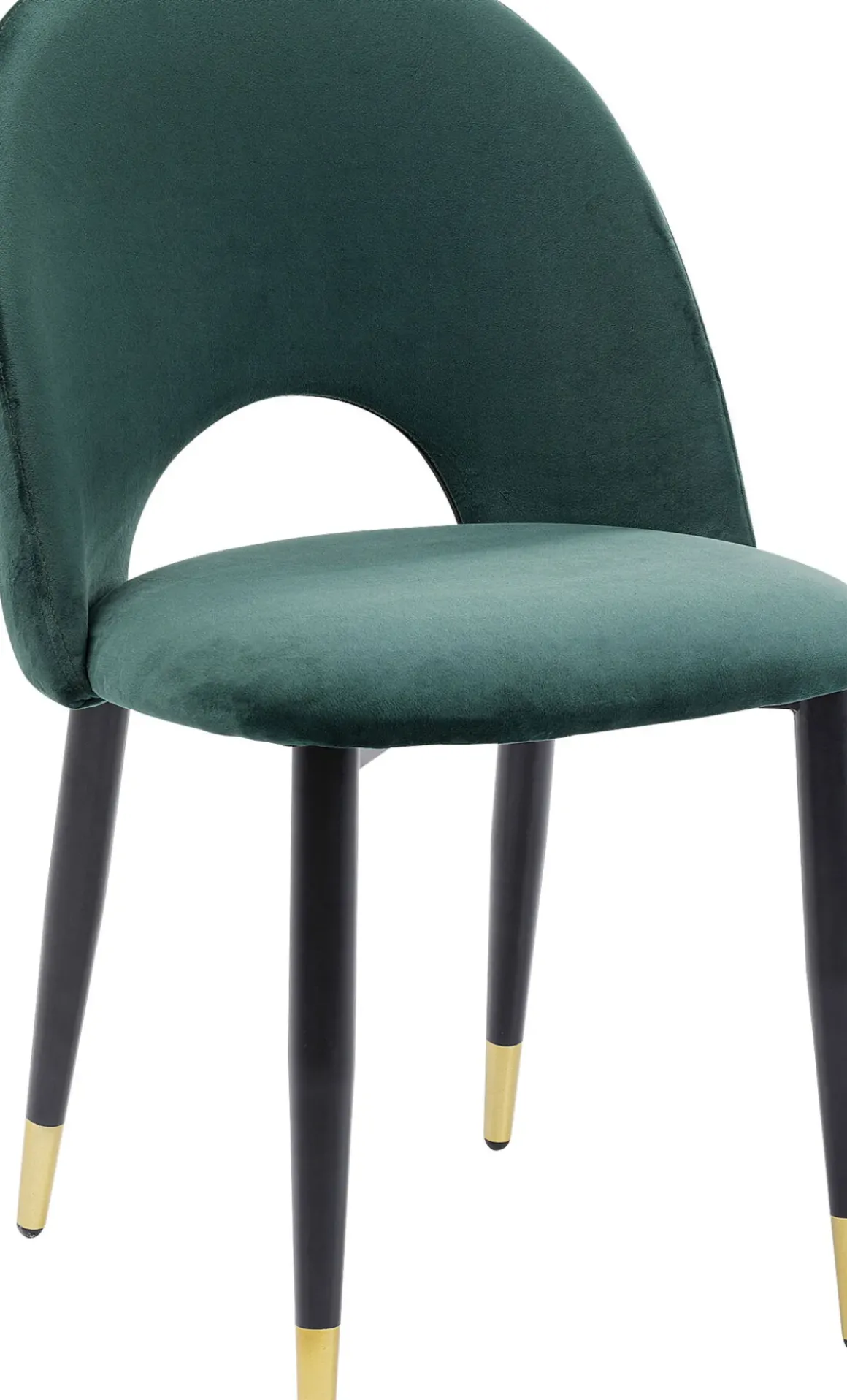 Stol Iris - Sammet Grön - KARE Design