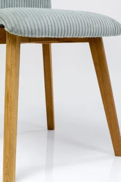 Stol Lara - Blå Manchester - KARE Design
