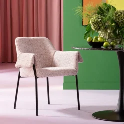 Stol med armstöd Bess - Beige - KARE Design