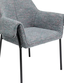 Stol Med Armstöd Bess - Grå - KARE Design