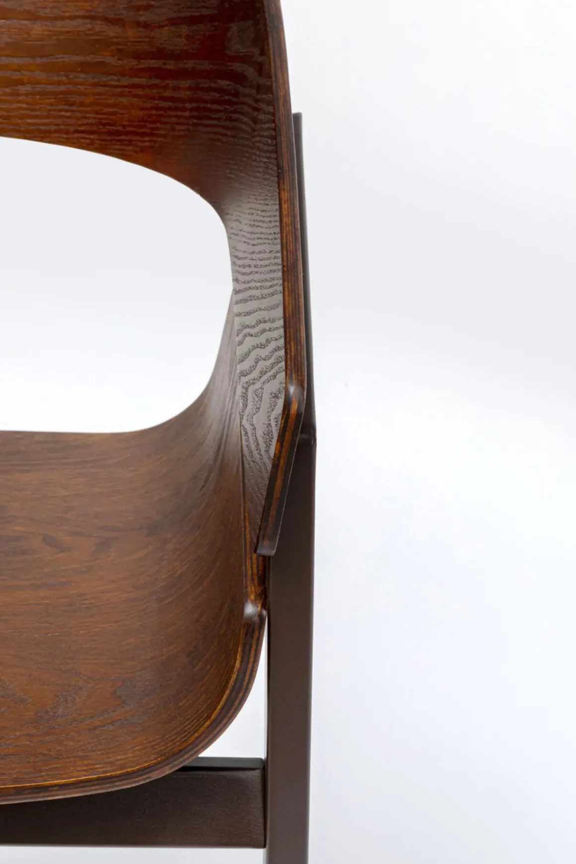 Stol med armstöd Biarritz - Brun - KARE Design