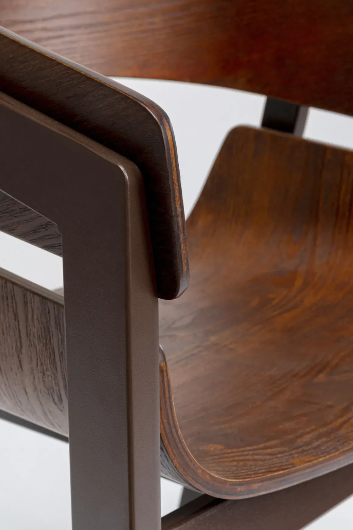 Stol med armstöd Biarritz - Brun - KARE Design