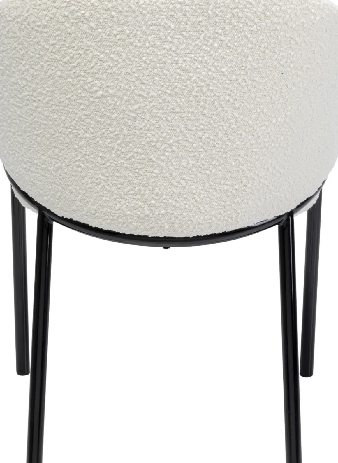 Stol med armstöd Boulevard - bouclé - KARE Design
