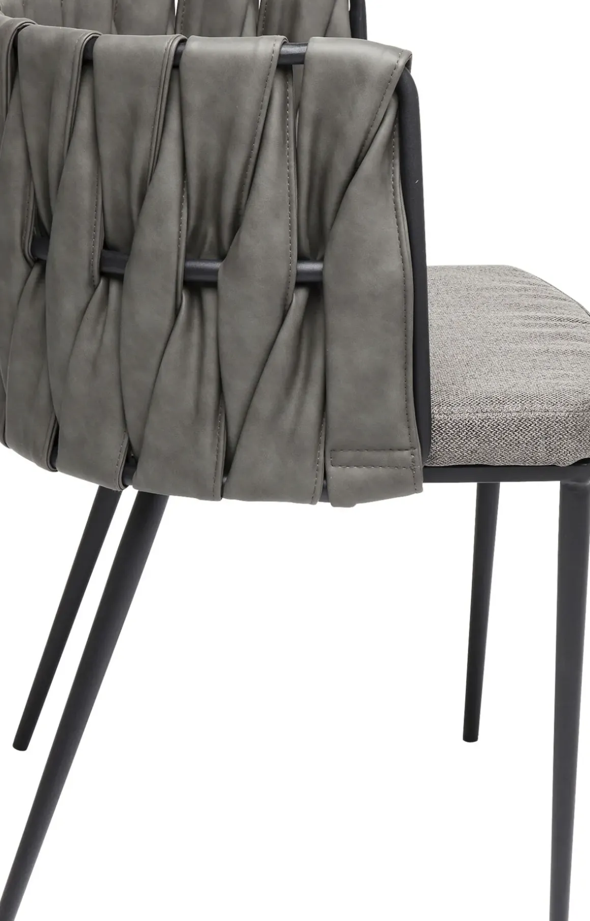 Stol med armstöd Cheerio Grå incl. Dyna - KARE Design