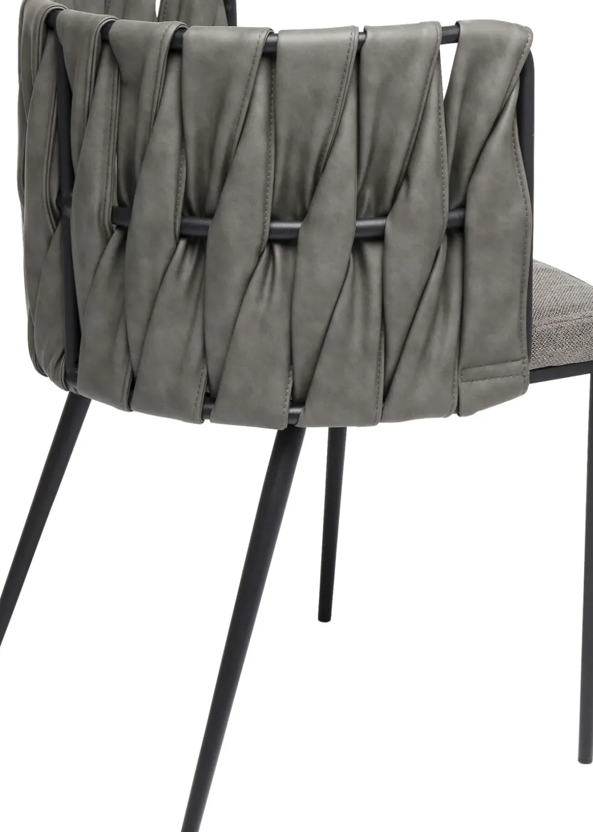 Stol med armstöd Cheerio Grå incl. Dyna - KARE Design