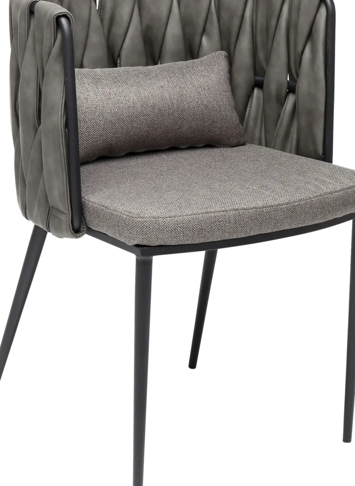 Stol med armstöd Cheerio Grå incl. Dyna - KARE Design