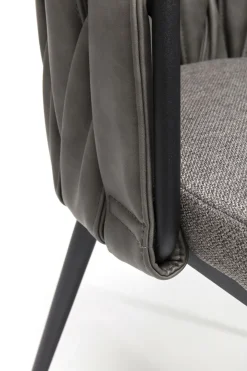 Stol med armstöd Cheerio Grå incl. Dyna - KARE Design