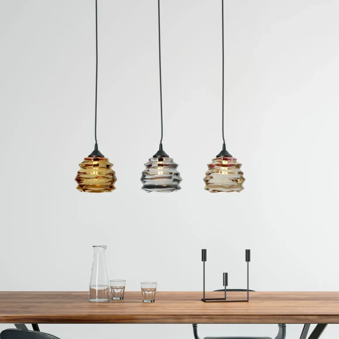 Stol med armstöd Costa Walnut - KARE Design