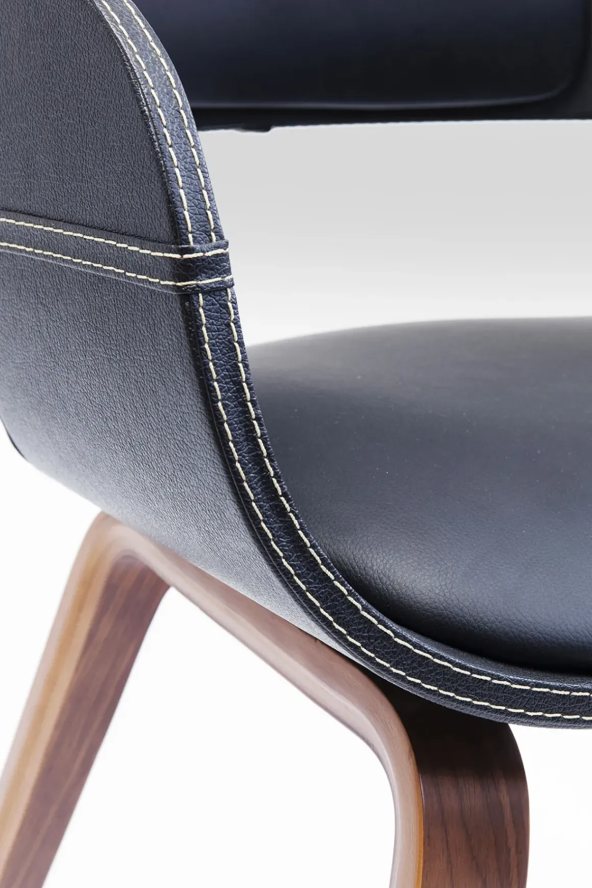 Stol med armstöd Costa Walnut - KARE Design
